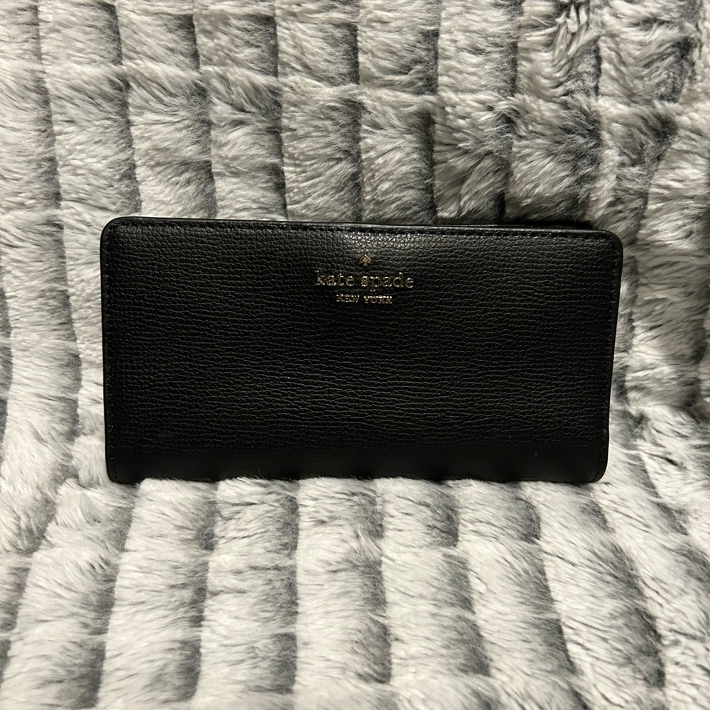 Kate Spade Slim Bifold Wallet- NWT Black